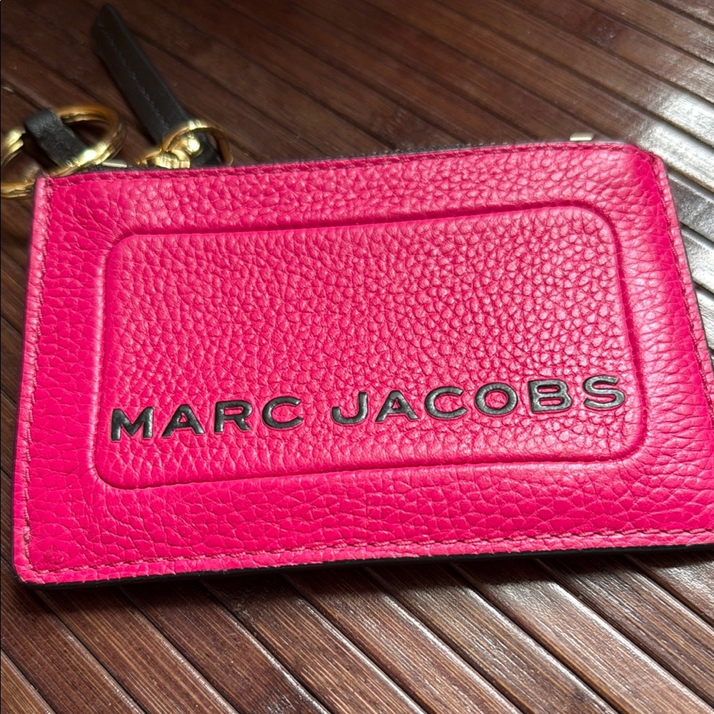 Marc Jacobs Pink Leather Wristlet - Picture 2 of 10